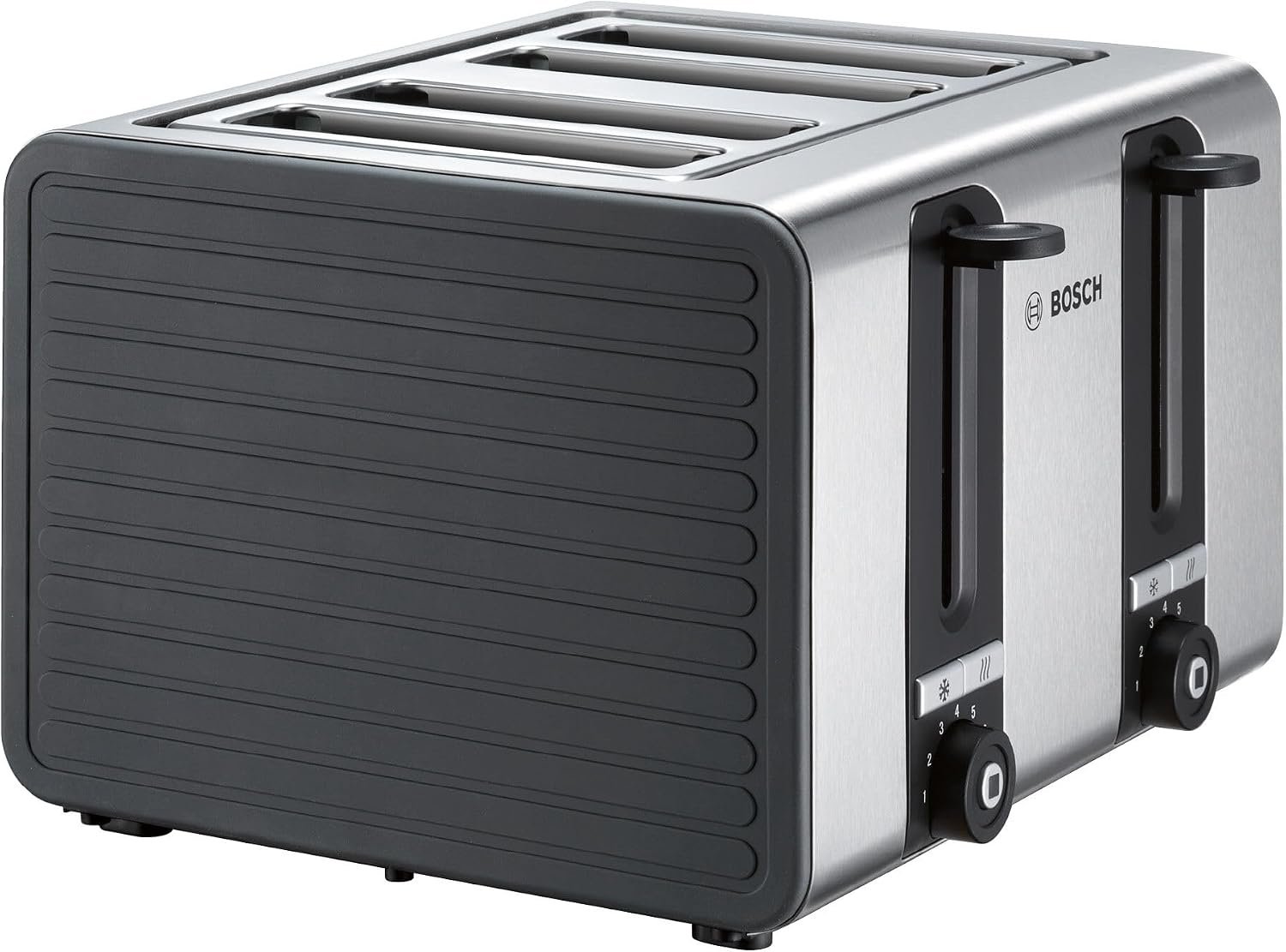 Bosch TAT7S45 - Torradeira de 4 ranhuras com função de descongelamento e torrado