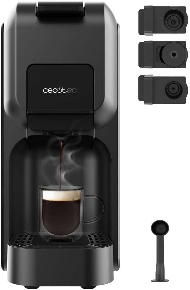 Cecotec Cafeteira de Cápsulas Express Compacta FreeStyle Compact Black